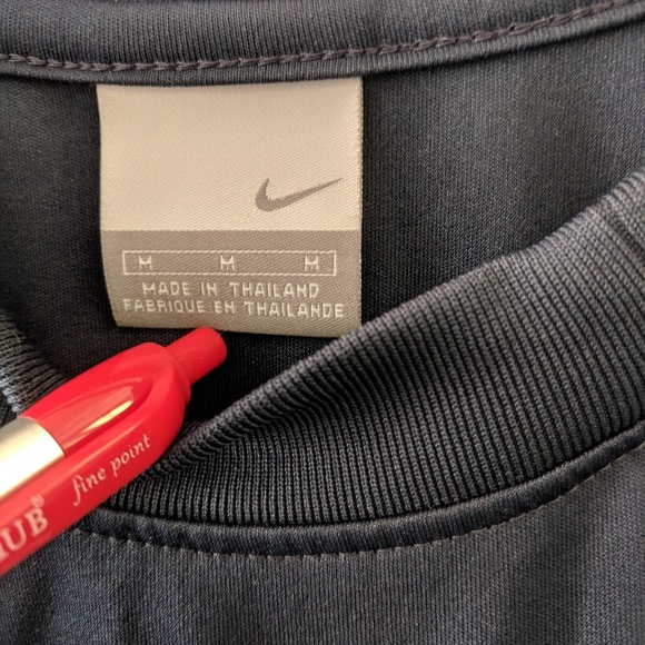 Nike Pro-Fit Navy T-Shirt Med - Picture 2 of 4